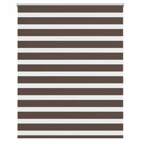 Tenda a rullo oscurante zebra 120x175 cm caffÃ©