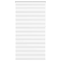 Tenda a Rullo Oscurante Zebra 120x230 cm Bianca cod mxl 46315