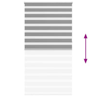 Tenda Oscurante Zebra 120 x 230 cm Grigio cod mxl 42409