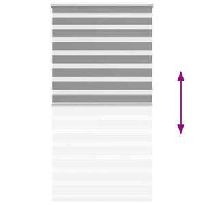 Tenda Oscurante Zebra 120 x 230 cm Grigio cod mxl 42409