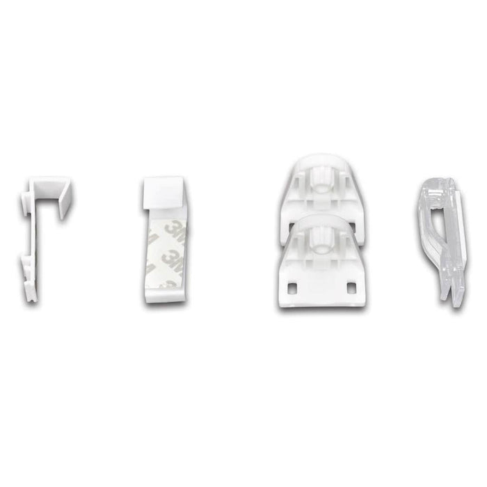 Tenda a rullo oscurante zebra 140x175cm grigia 240223