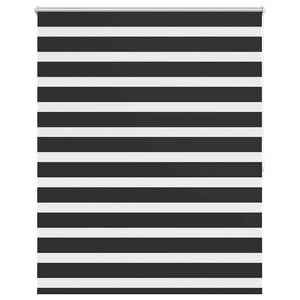 Tenda a rullo oscurante zebra 140x175cm nera cod mxl 78436