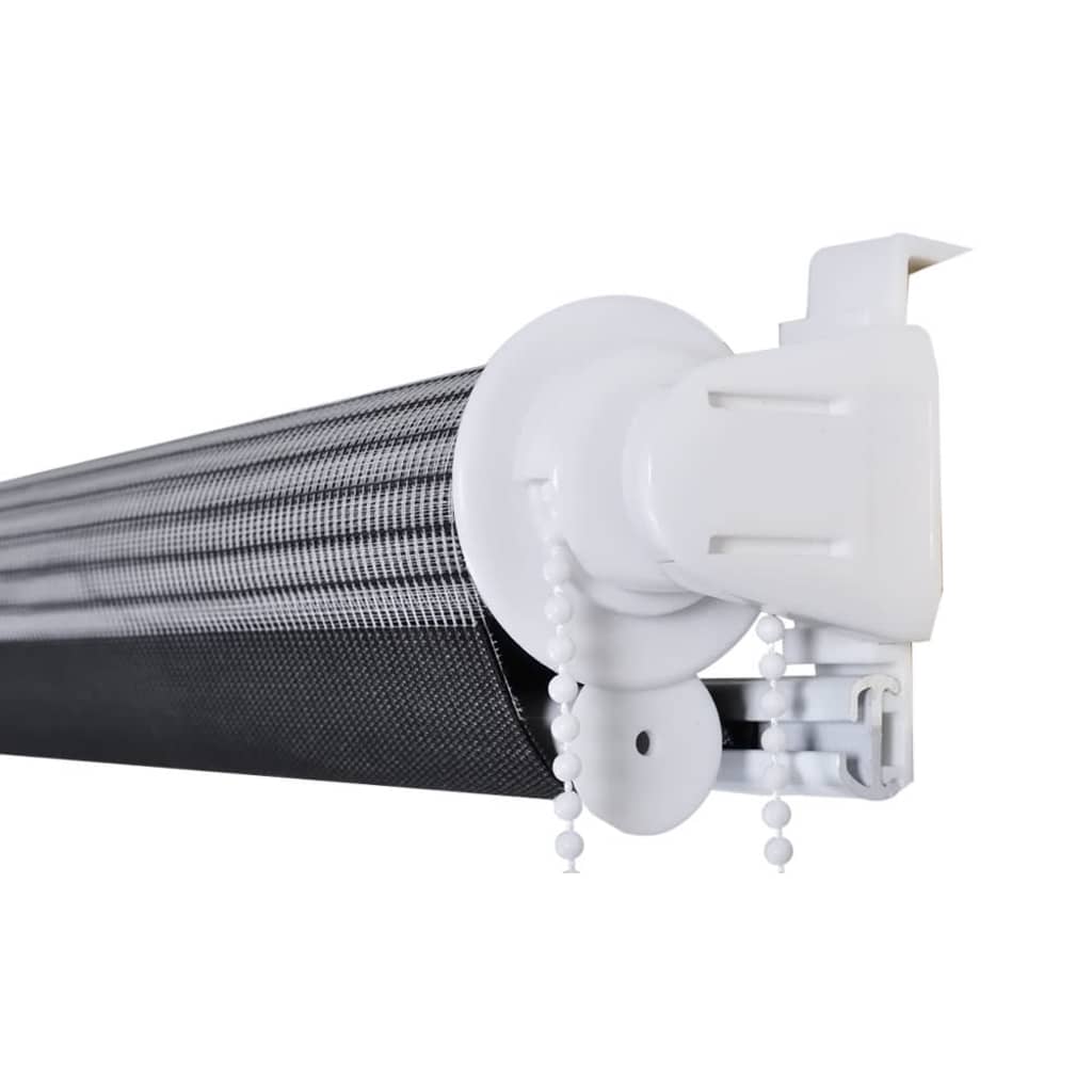 Tenda a rullo oscurante zebra 140x175cm nera cod mxl 78436