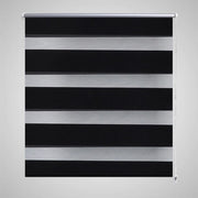 Tenda a rullo oscurante zebra 140x175cm nera cod mxl 78436