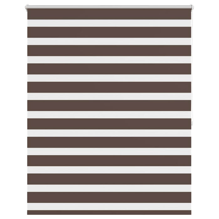 Tenda a rullo oscurante zebra 140x175cm caffÃ©