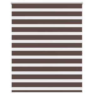 Tenda a rullo oscurante zebra 140x175cm caffé 240225