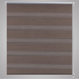Tenda a rullo oscurante zebra 140x175cm caffé 240225