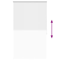 Tenda a Rullo Oscurante 80 x 175 cm Bianco 240107