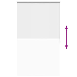 Tenda a Rullo Oscurante 80 x 175 cm Bianco 240107