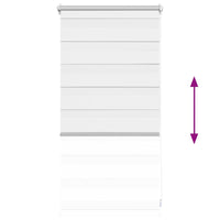 Tenda Oscurante a Rullo Zebra 40 x 100 cm Bianca cod mxl 44923