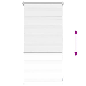 Tenda Oscurante a Rullo Zebra 40 x 100 cm Bianca cod mxl 44923