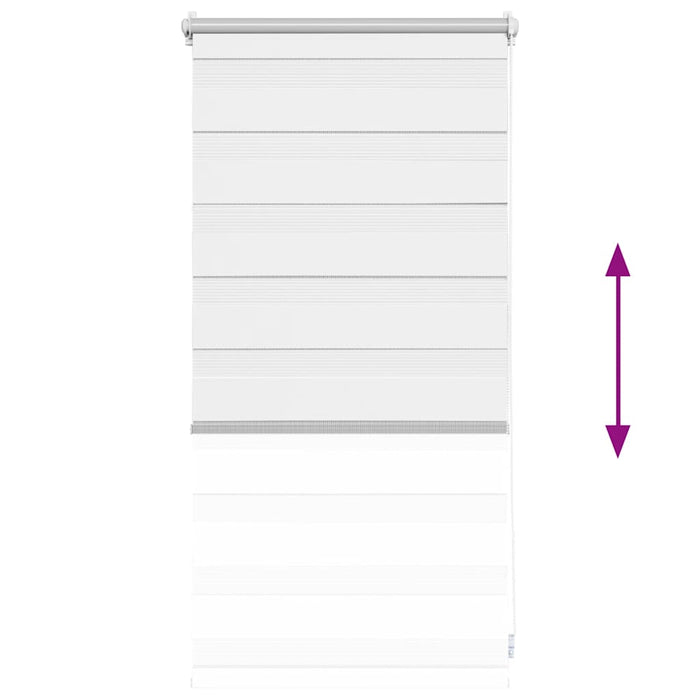 Tenda Oscurante a Rullo Zebra 40 x 100 cm Bianca cod mxl 44923