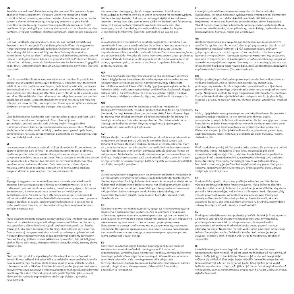 Panca Multifunzione Fitness 90365