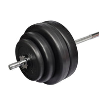 Bilanciere con Dischi Set 60 kg 90372