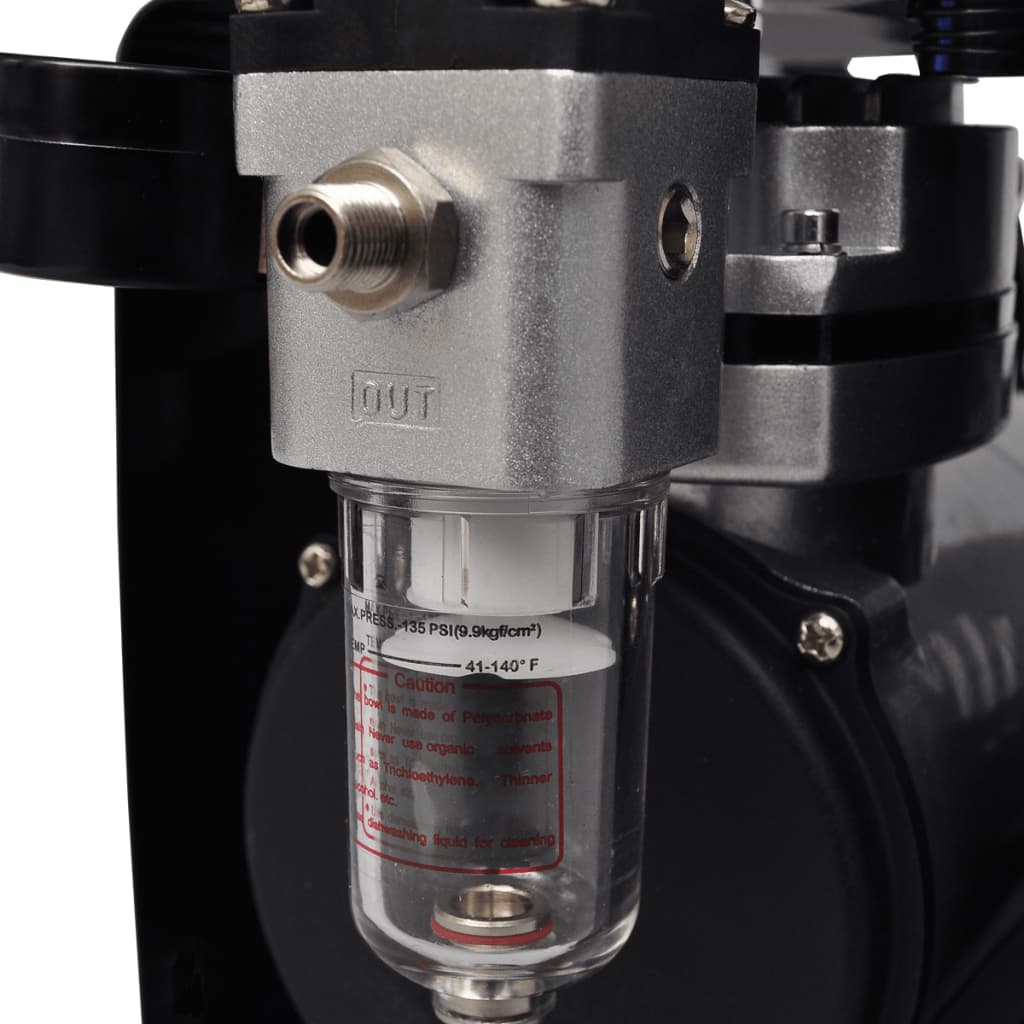 Set Compressore Aerografo con 3 Pistole 140286