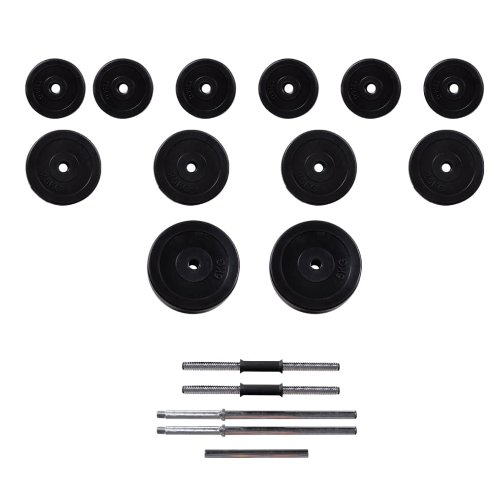 Set Bilanciere con 2 Manubri 30,5 kg 90377