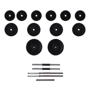 Set Bilanciere con 2 Manubri 30,5 kg 90377