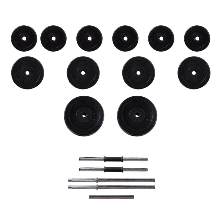 Set Bilanciere con 2 Manubri 30,5 kg 90377