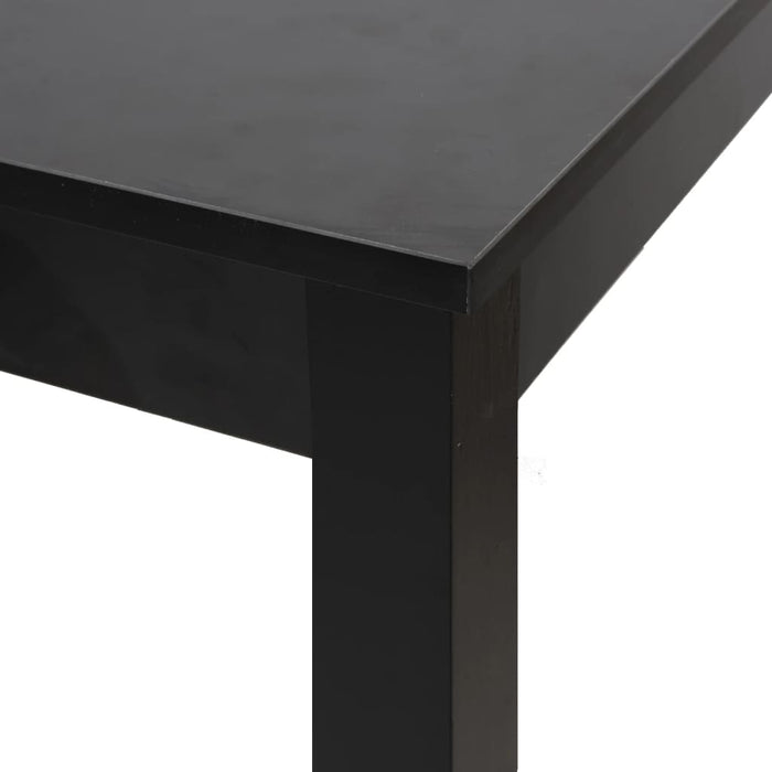Tavolo da Bar in MDF Nero 55x55x107 cm 240379