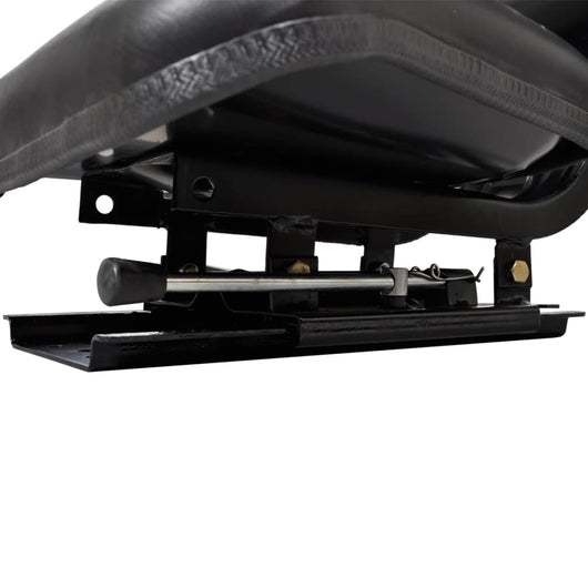 Sedile per Trattore con Schienale Nero 210156