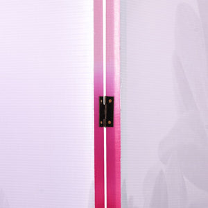 Paravento-Divisorio Pieghevole 160x170cm con Stampa Fiore