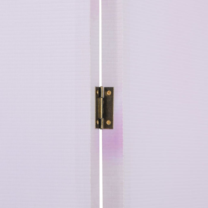 Paravento Pieghevole 200x170 cm con Stampa Fiore 240479