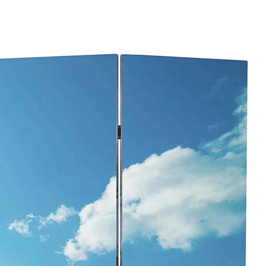 Paravento Pieghevole 217x170 cm con Stampa Spiaggia 240480