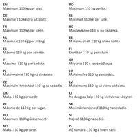 Panchina da Giardino 132 cm in Acciaio Stile Anticato Marrone 40716