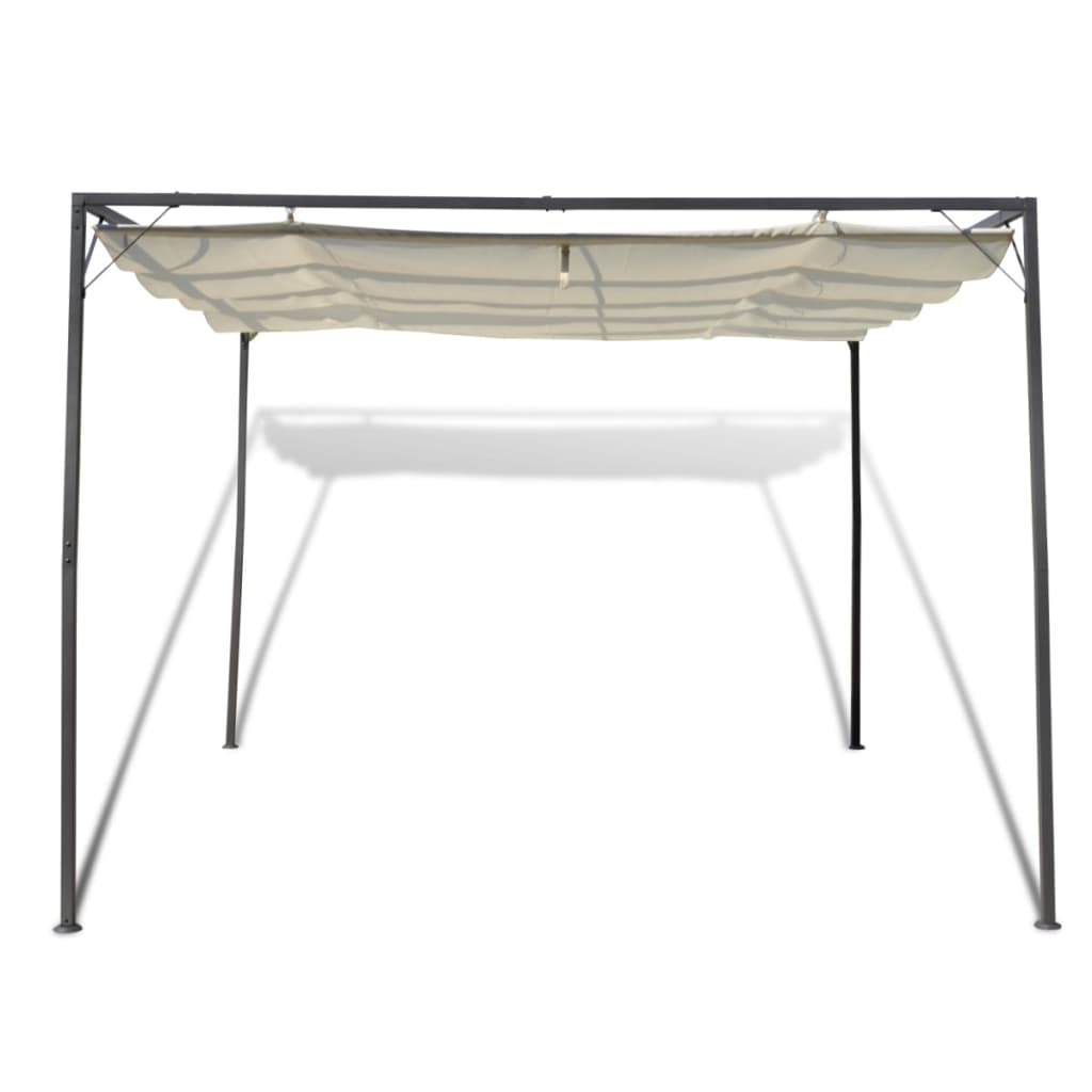 Gazebo da Giardino con Tettuccio Retrattile 40786
