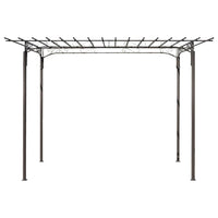 Arco pergola da giardino per rose in acciaio decorazione giardino 40791