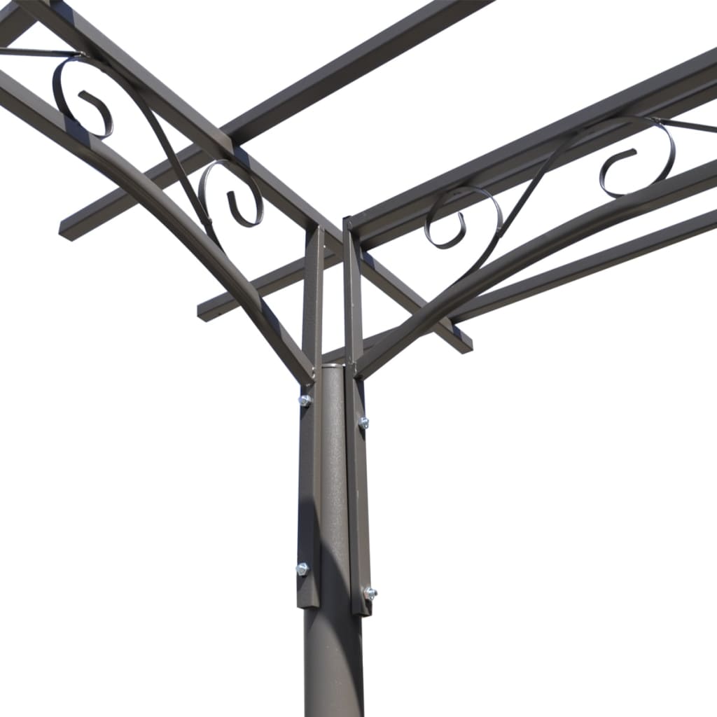 Arco pergola da giardino per rose in acciaio decorazione giardino cod mxl 59634