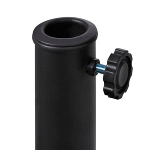 Base per parasole/ombrellone semicircolare in resina 40820