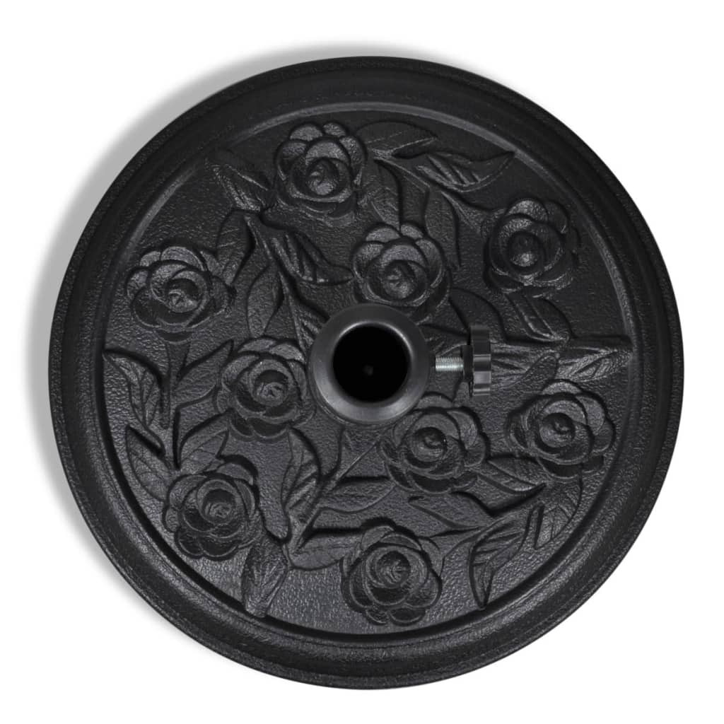 Base per parasole ombrellone rotondo in resina 40821