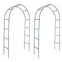 Archi da Giardino 2 pz-Set di 2 Archi da esterno per Piante Rampicanti