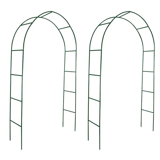 Archi da Giardino 2 pz-Set di 2 Archi da esterno per Piante Rampicanti