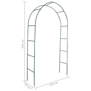Archi da Giardino 2 pz-Set di 2 Archi da esterno per Piante Rampicanti