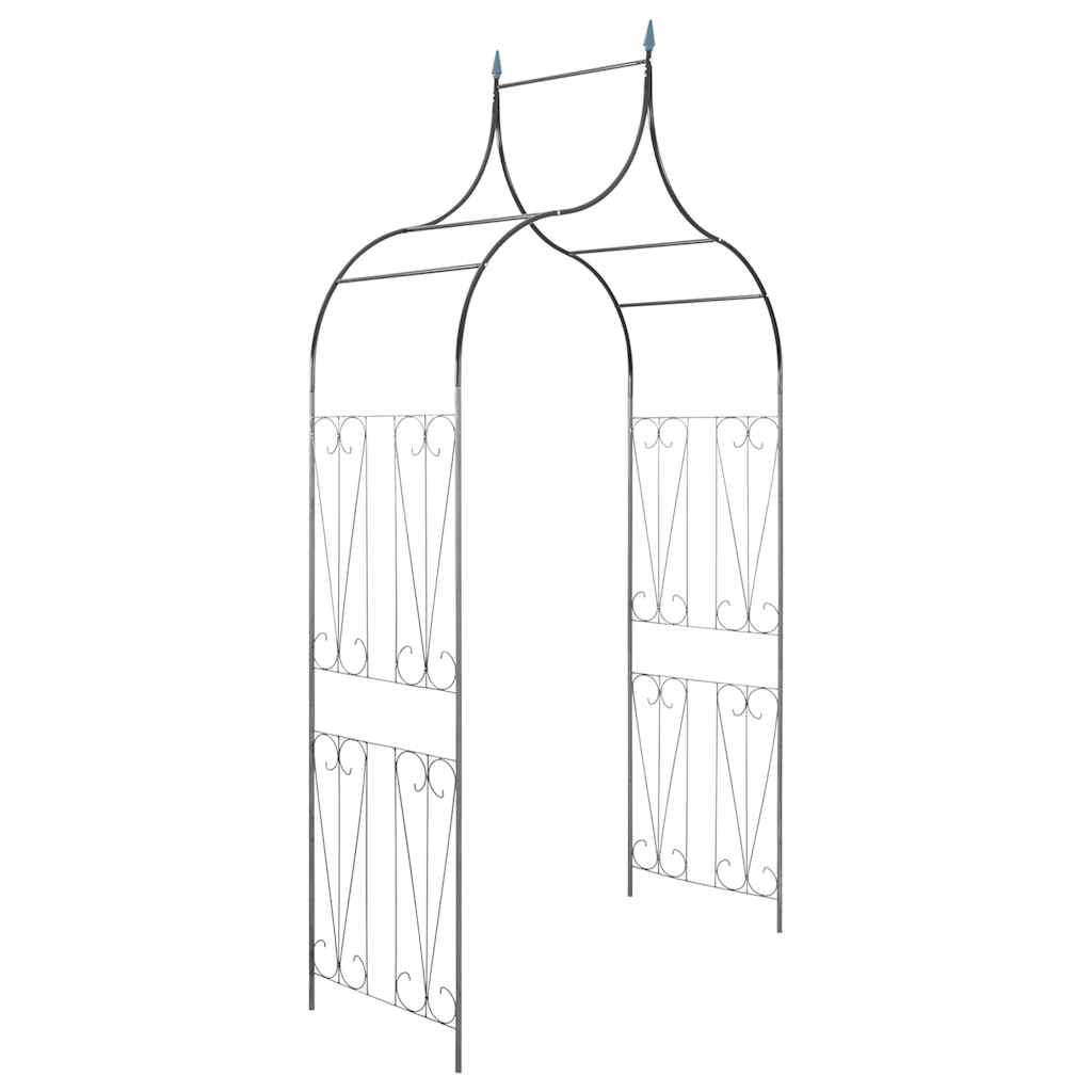 Arco da Giardino per Piante Rampicanti Verde Scuro 40777