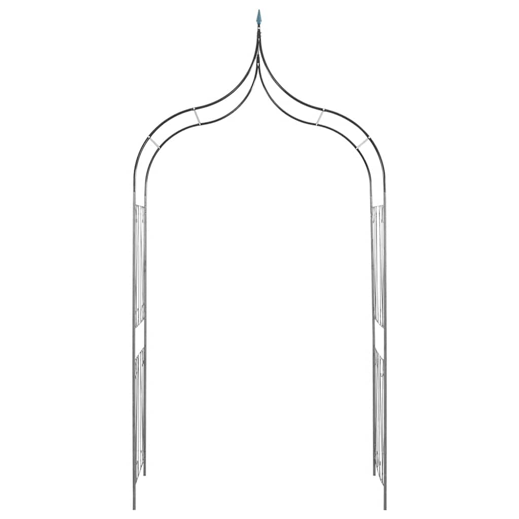 Arco da Giardino per Piante Rampicanti Verde Scuro 40777