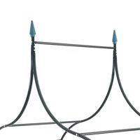 Arco da Giardino per Piante Rampicanti Verde Scuro 40777