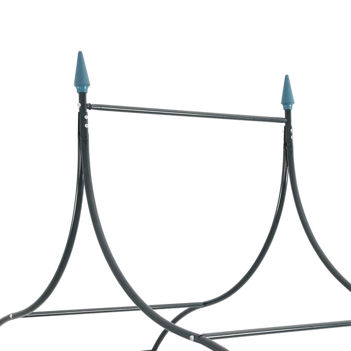 Arco da Giardino per Piante Rampicanti Verde Scuro 40777