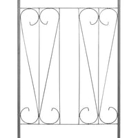 Arco da Giardino per Piante Rampicanti Verde Scuro 40777