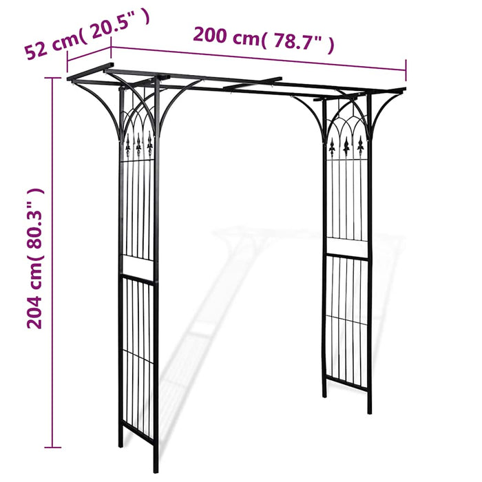 Arco da Giardino 200x52x204 cm 40778