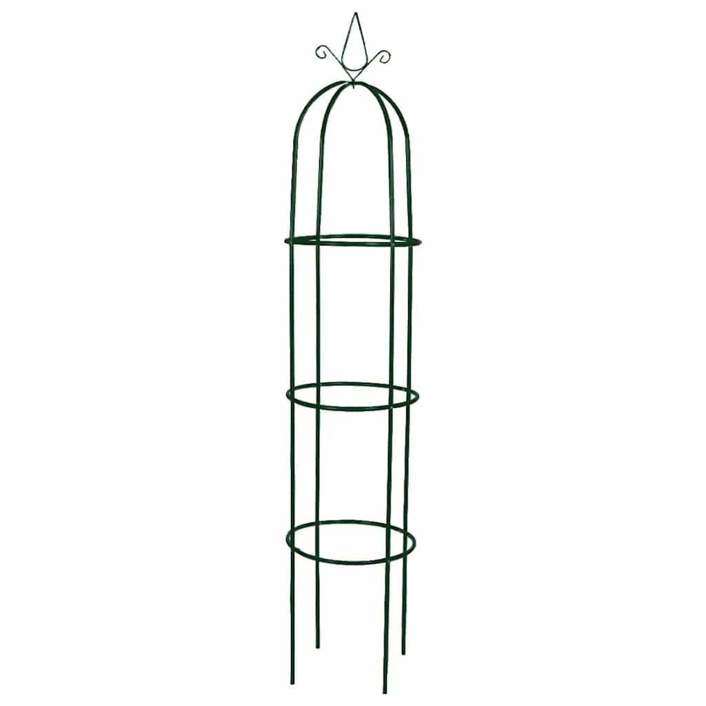 Set Torri ad Arco 2 pz per Piante Rampicanti da Giardino