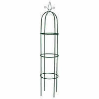 Set Torri ad Arco 2 pz per Piante Rampicanti da Giardino