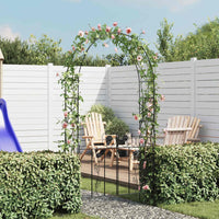 Arco con porta da giardino per piante rampicanti 40784