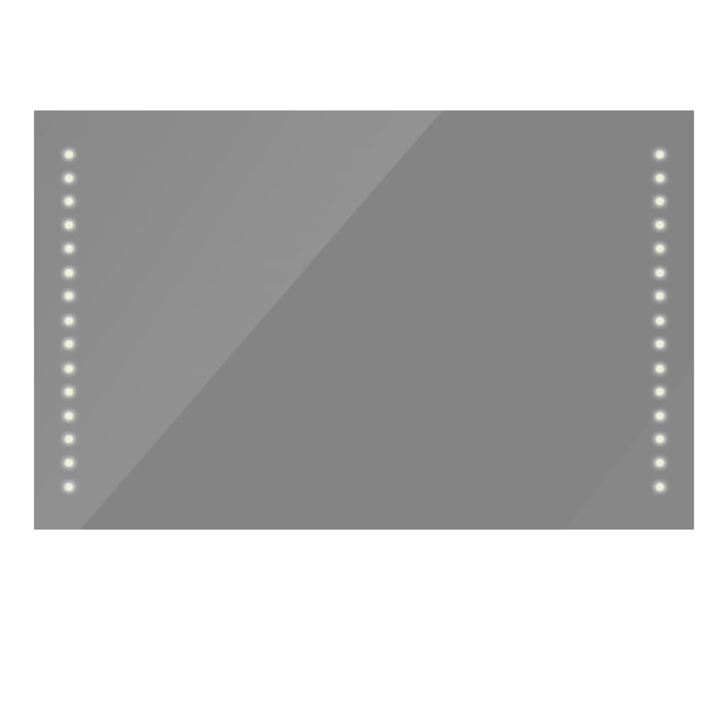 Specchio da bagno 100 x 60 cm( L x H) con luci led 240513