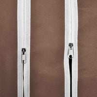 Armadio in Tessuto con Scomparti e Aste 45x150x176 cm Marrone 240496