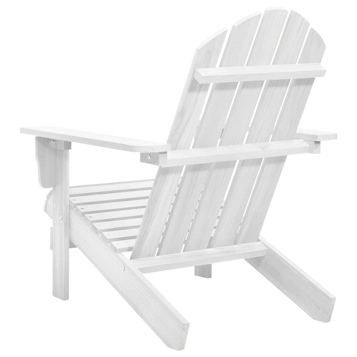 Sedia da Giardino in Legno Bianca cod mxl 24787