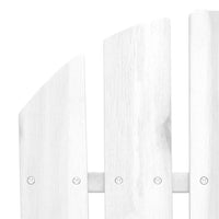 Sedia da Giardino in Legno Bianca 40860