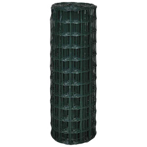 Recinzione Europea in Acciaio 25 x 0,8 m Verde cod mxl 13140